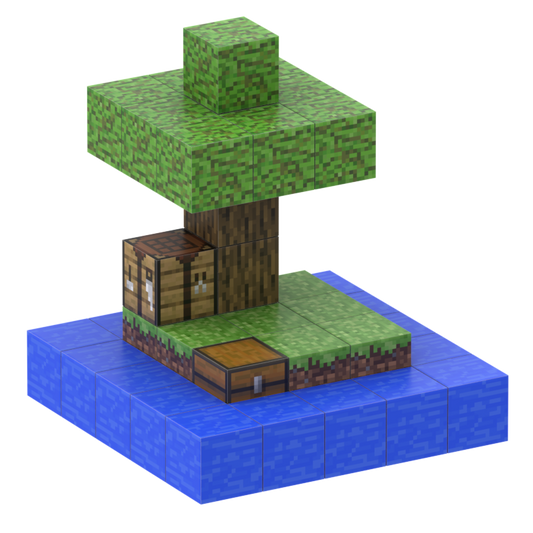 Mini-Insel – Magnetisches Ozean-Bau-Element