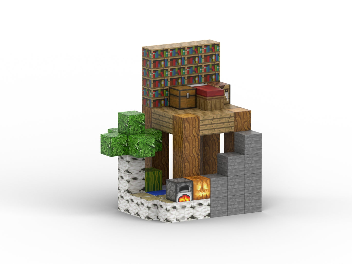 Gemütlicher Innenhof – Magnetisches Wohn- & Deko-Element