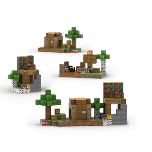 Gemütlicher Innenhof – Magnetisches Wohn- & Deko-Element