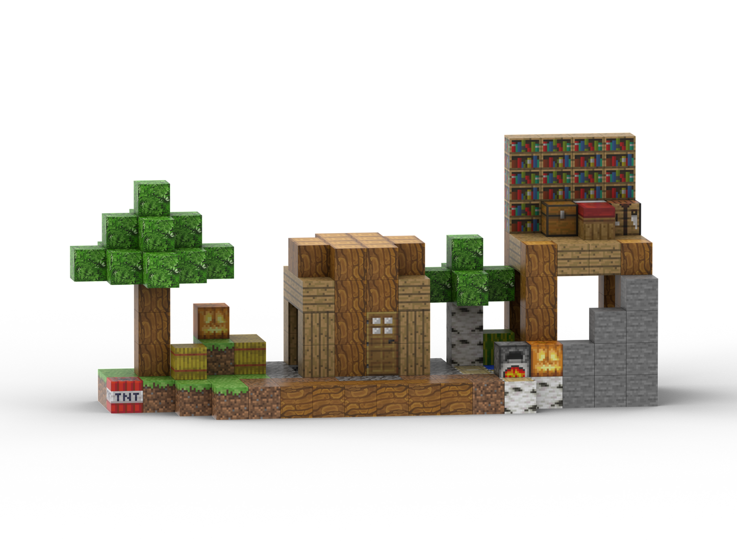 Gemütlicher Innenhof – Magnetisches Wohn- & Deko-Element