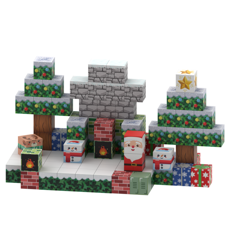 Weihnachten – Magnetische Winter- & Festtags-Szene